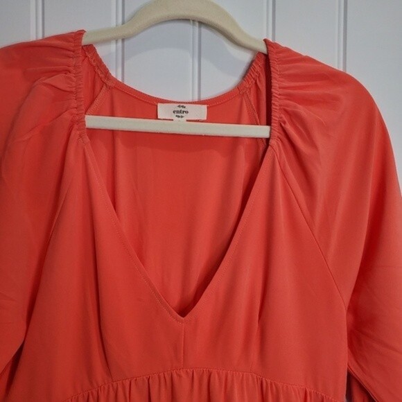 Entro Color Blocked Maxi Dress. Sz Small - Picture 10 of 16